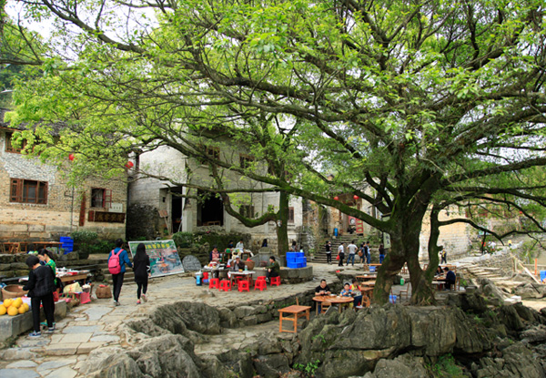 【贺州经典三日游】千年黄姚古镇+黄姚花海+玉石林+时令水果园+姑婆山+十八水瀑布